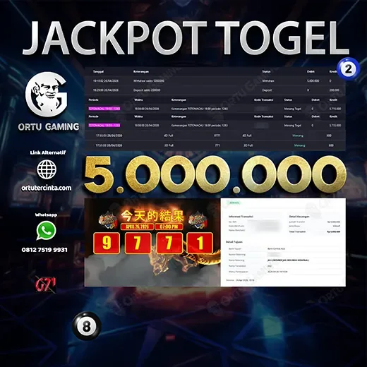 JACKPOT TOGEL TOTO MACAU