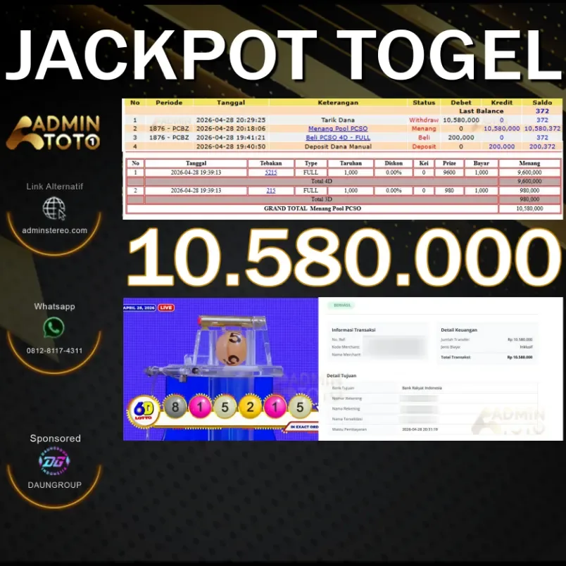 JACPOT TOGEL PCSO