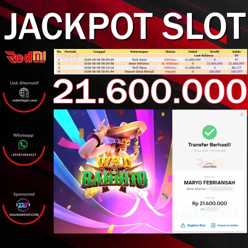 MAXWIN SLOT WILD BANDITO