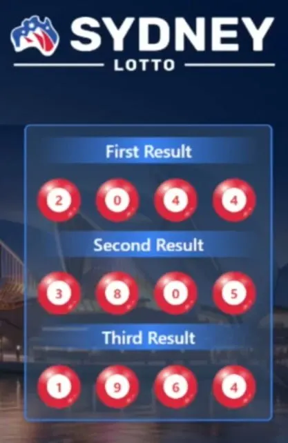 SYDNEY LOTTO