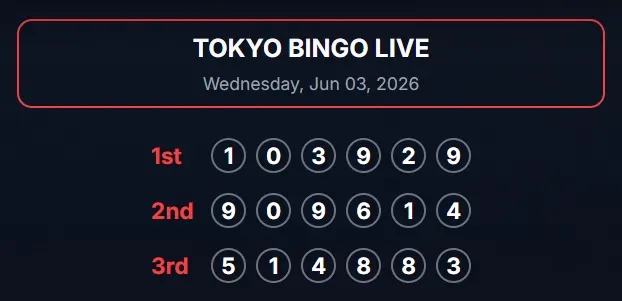 TOKYOBINGO